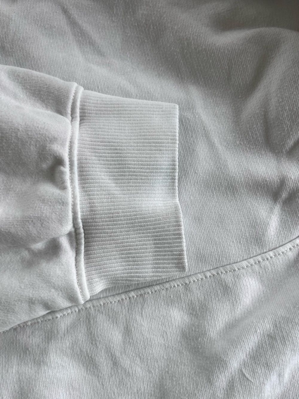 FP Movement by Free People Odette Pullover Small Side Tie Crop White sweatshirt - Picture 7 of 7